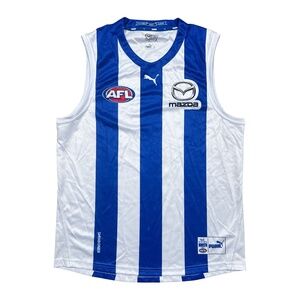 Puma North Melbourne Kangaroos Guernsey Striped Jersey 2022 Mens XL